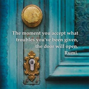 Rumi on accepting judgment
